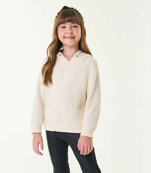 Image_Sueter Tricot Infantil Trick Nick Bege