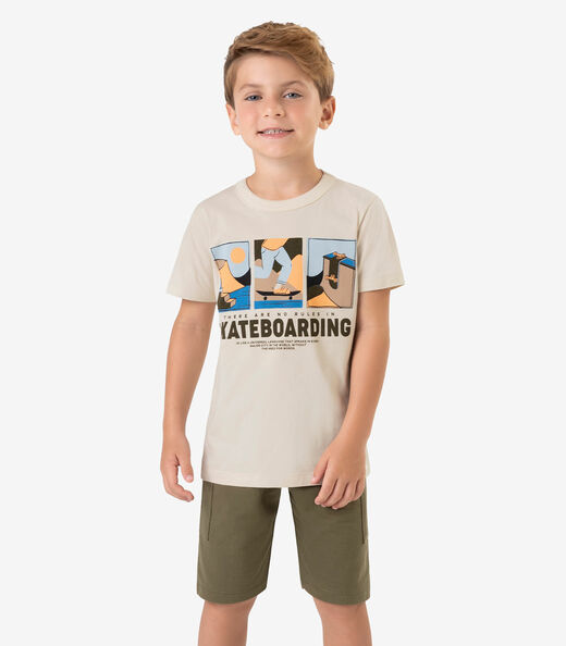 Image_Conjunto Infantil Regata com Bermuda Rovi Kids Bege