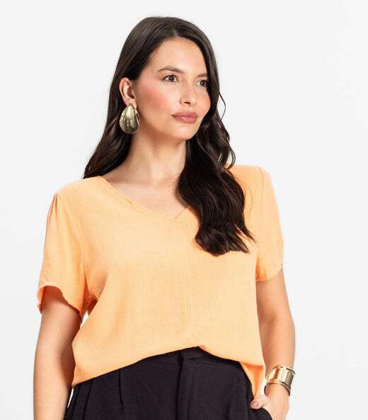 Blusa Feminina Comfy Select Laranja