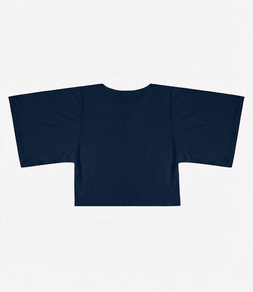 Blusa Feminina Em Viscotorcion Infinita Cor Azul