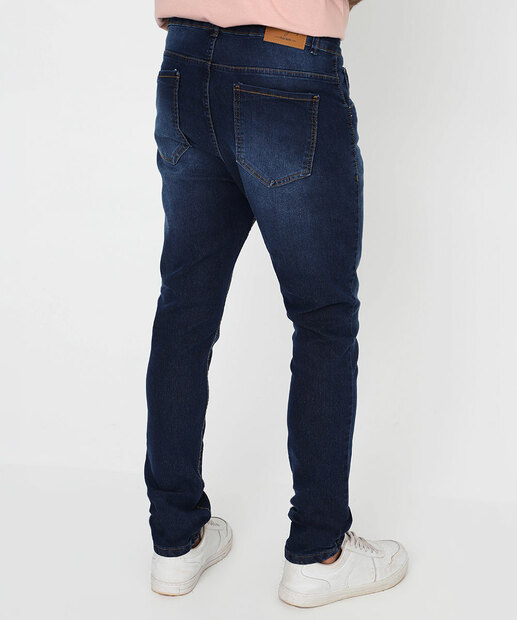 Calça Masculina Jeans Skinny Jezzian Azul