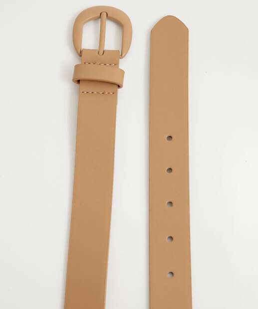 Cinto Feminino Fivela Marisa Bege