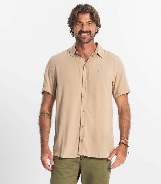 Image_Camisa Masculina Viscolinho Diametro Marrom