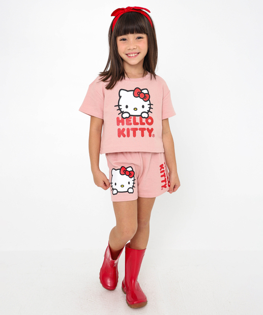 Image_Conjunto Infantil Moletinho Hello Kitty Tam 4 a 10 Rosa
