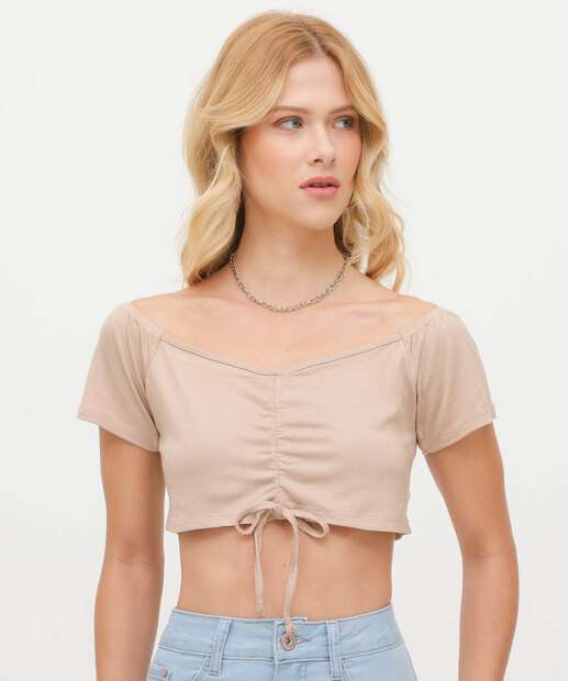 Image_Blusa Cropped Feminina Colisse Manga Curta Marisa