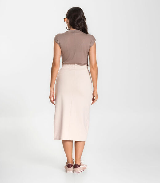 Saia Feminina Select Bege