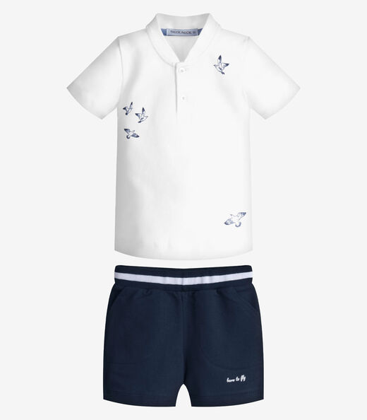 Image_Conjunto Infantil Camiseta Com Bermuda Trick Nick Branco