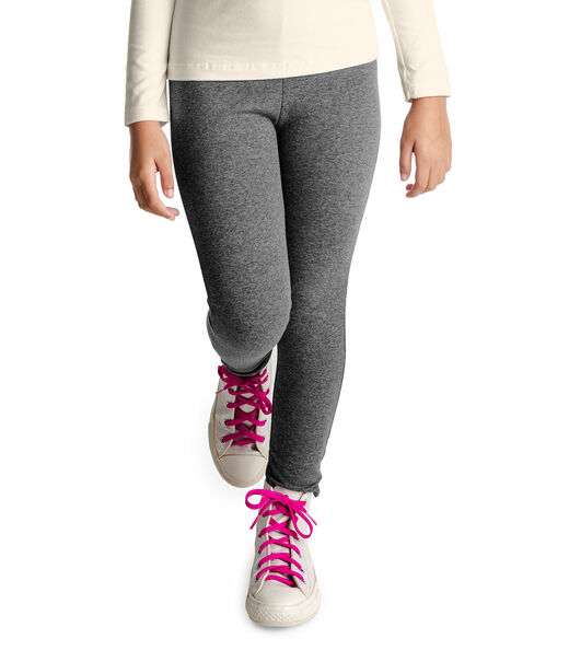 Legging Infantil Feminina Molecotton Rovitex Kids Cinza