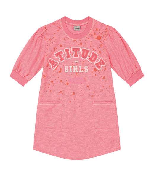 Vestido Infantil Atitude Rovitex Kids Rosa