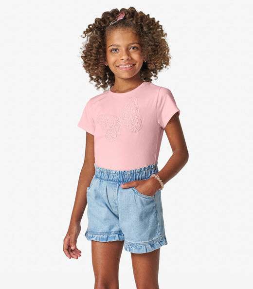 Image_Blusa feminina em Cotton Leve Trick Nick Rosa