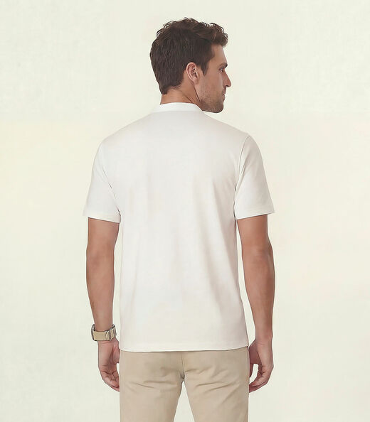 Camiseta Masculina Visco Cotton Diametro Bege