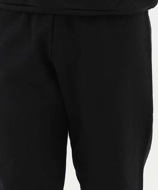 Calça Infantil Jogger Moletom Marisa Tam 4 a 10 Preto