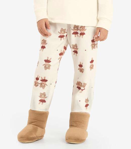 Pijama moletinho Rovi Kids Bege