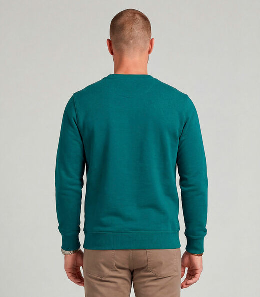 Blusão Masculino Moletom 3 Cabos Felpado Diametro Verde