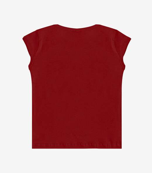 Blusa Infantil Menina Infinita Cor Laranja