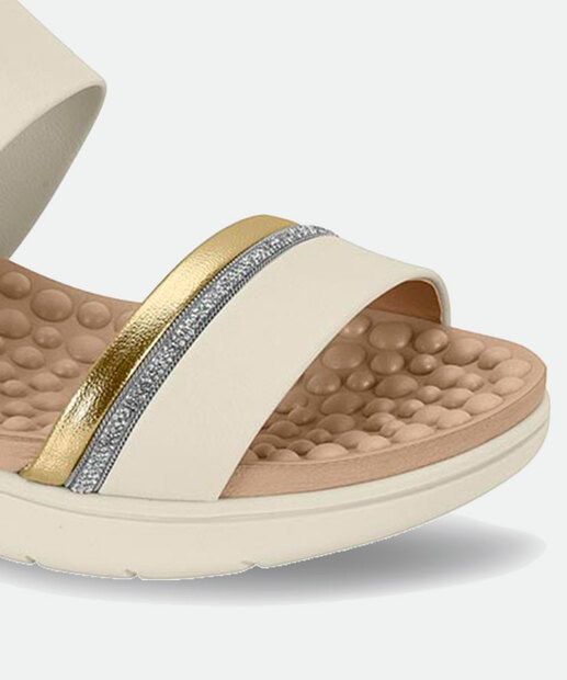 Sandália Feminina Flatform Tiras Modare 