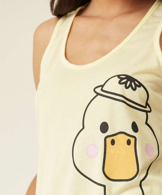 Pijama Feminino Nadador Estampado Marisa