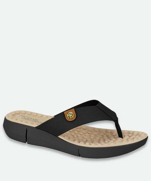 Image_Rasteirinha Feminina Conforto Modare Preto