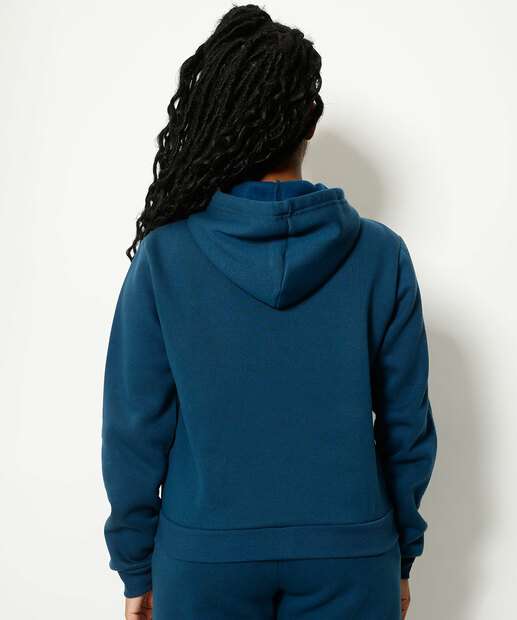 Casaco Feminino Moletom Flanelado Básico Marisa