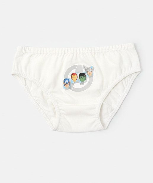 Kit 5 Cuecas Infantil Vingadores Marvel Tam 4 a 12