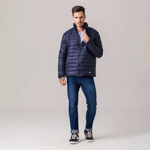 Jaqueta Puffer Masculina Endlees Rock e Soda