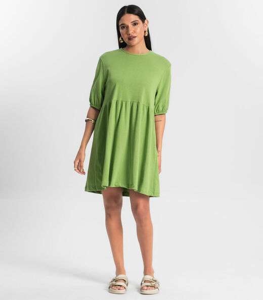 Vestido Feminino Curto Rovitex Verde