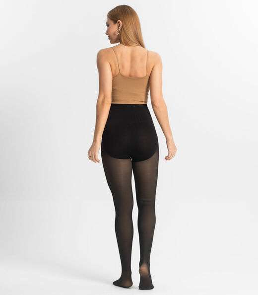 Meia Calça Translucida Peluciada Forrada Nova Rio Unica