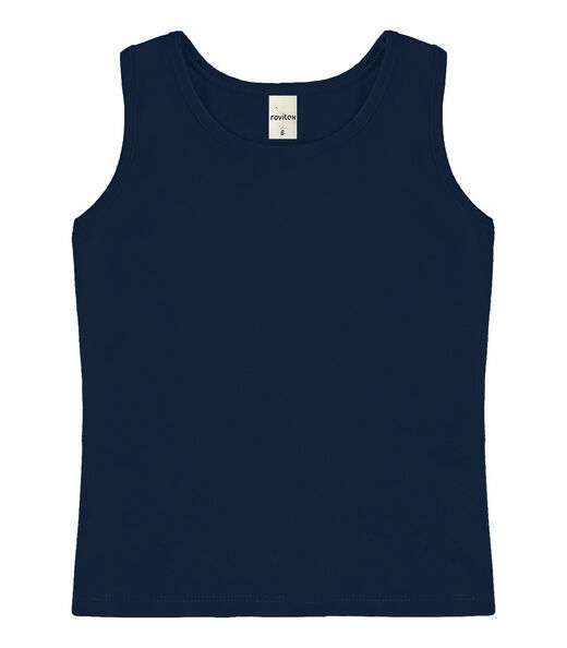 Regata Básica Infantil Feminina Rovitex Kids Azul