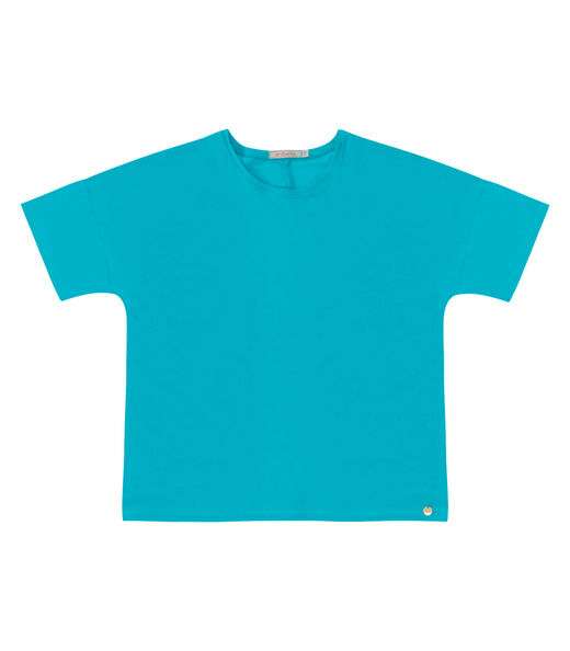 Blusa Feminina Em Viscose Endless Azul