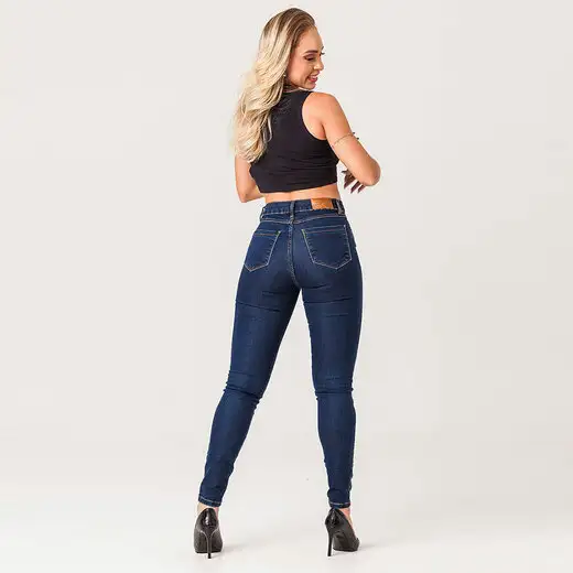 Calça Jeans Skinny Feminina Zune