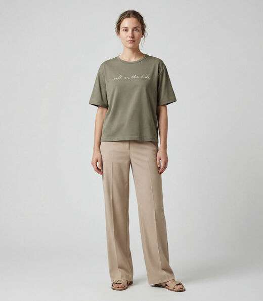 Image_Blusa Feminina em Molecotton Viscose Infinita Cor Verde