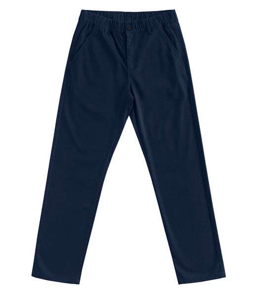 Calça Juvenil Masculina Em Sarja Minty Azul