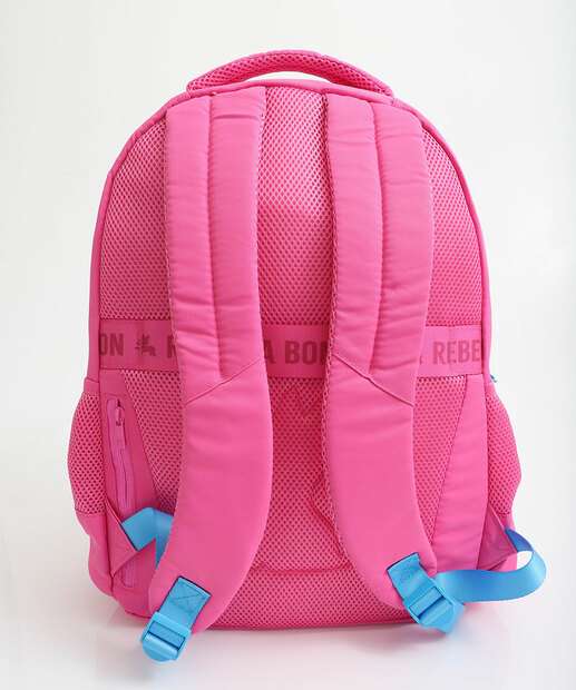 Mochila Infantil Escolar Rebecca Bonbon Rosa