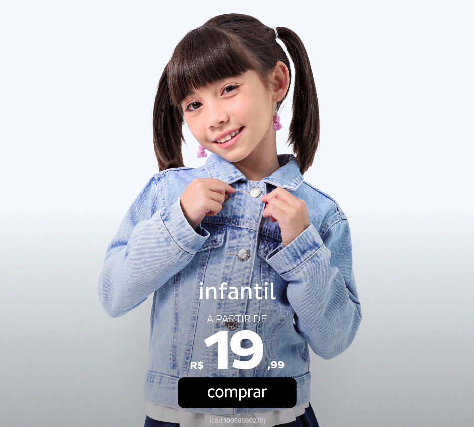 Infantil a partir de R$19,99