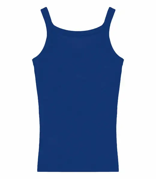 Regata Feminina Em Ribana Rovitex Azul