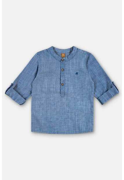 Bata Infantil Masculina em Algodão Up Baby