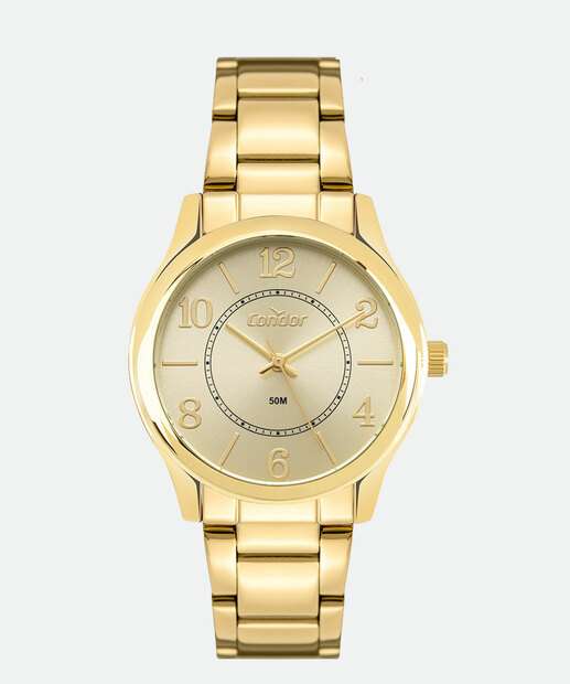 Kit Relógio Feminino Condor CO2035NRDK4X