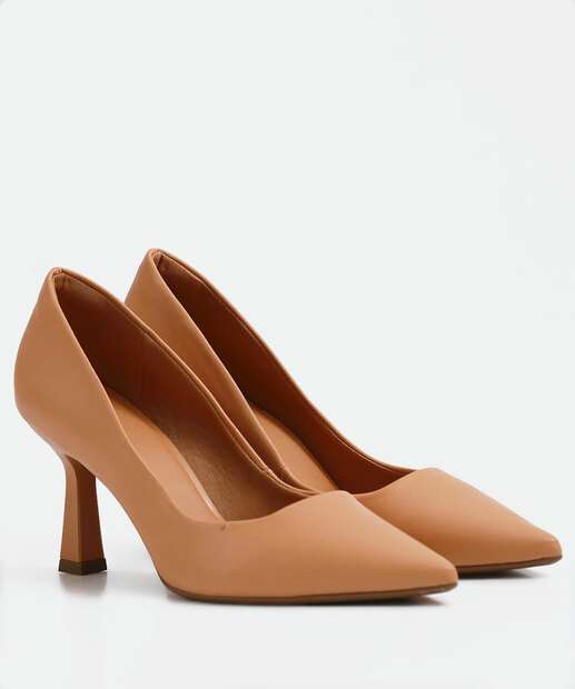 Scarpin Feminino Bico Fino Salto Fino Bebecê 