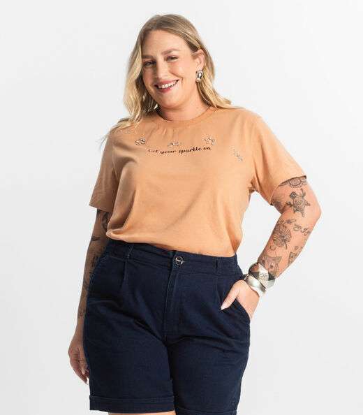 Image_Blusa Feminina Plus Size Secret Glam Marrom