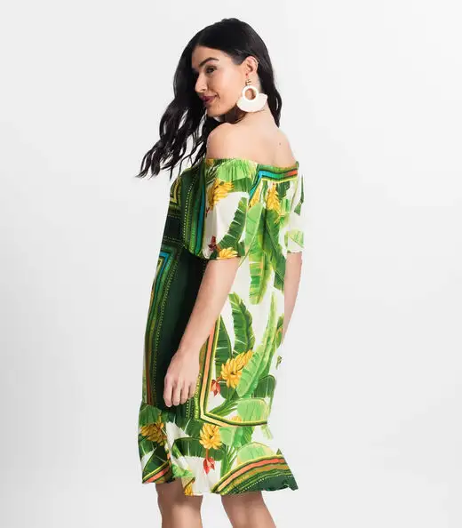 Vestido Ciganinha Infinita Cor Verde