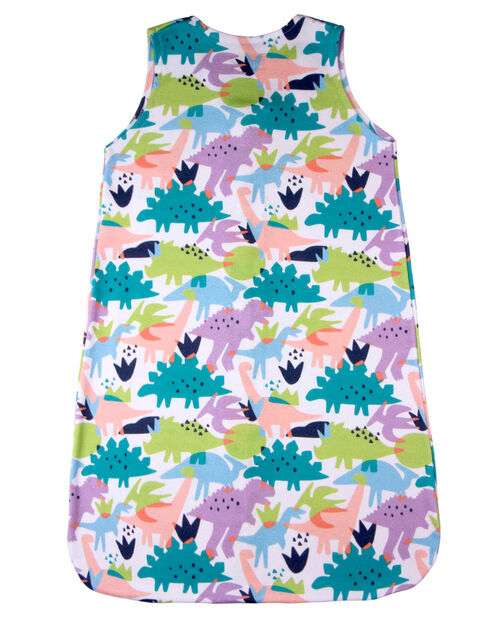 Saco de Dormir Casulo de Bebê Pijama Suedine Estampado Digital Sem Mangas - Natu