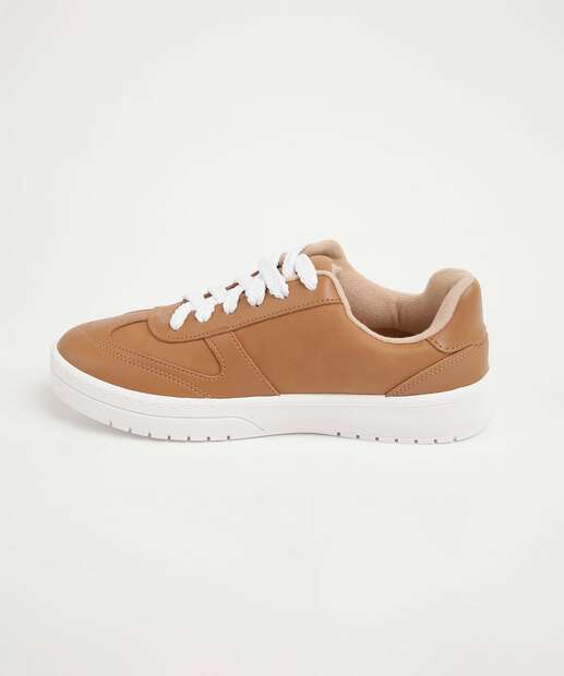 Tênis Casual Feminino Recortes Moleca