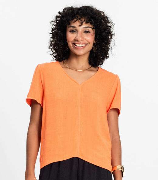 Blusa Feminina Comfy Select Laranja