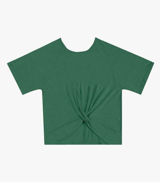 Blusa Feminina Lisa Infinita Cor Verde