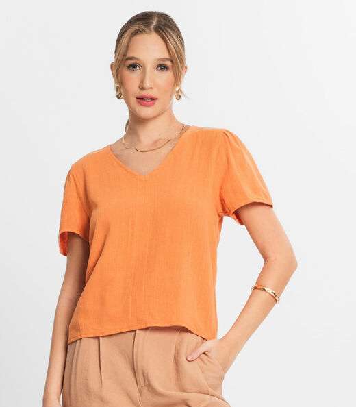 Image_Blusa Feminina Comfy Select Laranja