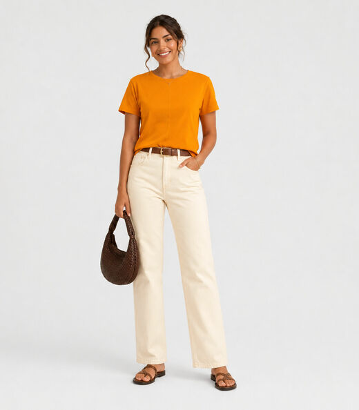Blusa Feminina Lisa Select Amarelo