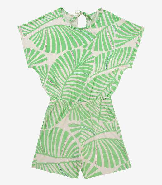 Macaquinho Feminino Infinita Cor Verde