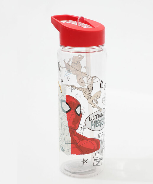 Image_Garrafa Squeeze Estampa Homem Aranha 680ML Vermelho