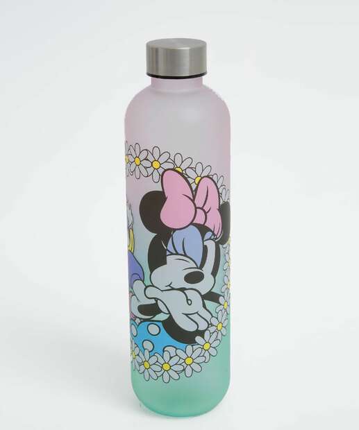 Garrafa Squeeze Estampa Margarida E Minnie 1000ml Disney 