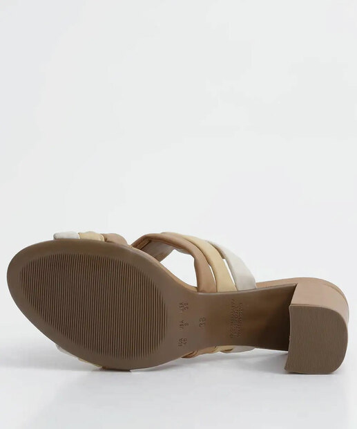 Tamanco Feminino Salto Grosso Tiras Bebecê